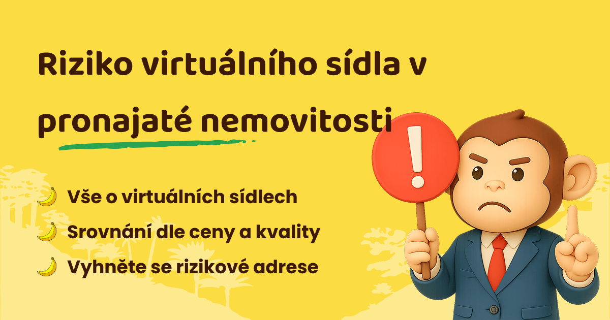 Rizika virtuálního sídla v pronajaté nemovitosti