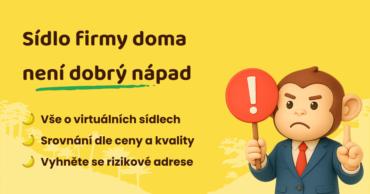 Sídlo firmy v místě bydliště