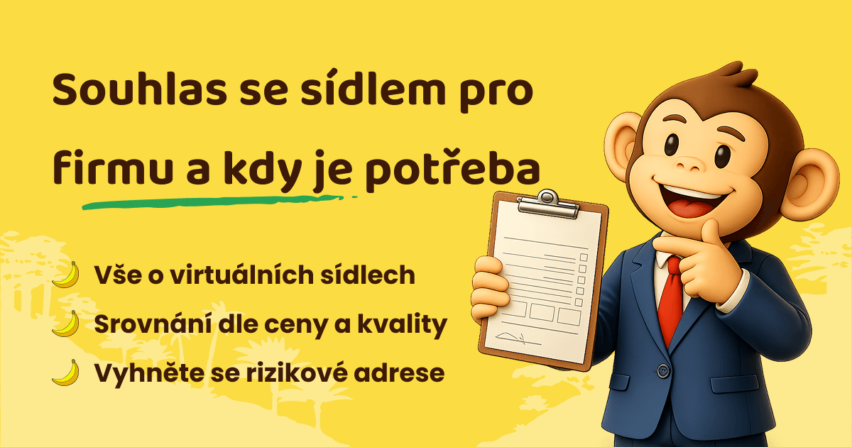 Souhlas s umístěním sídla firmy