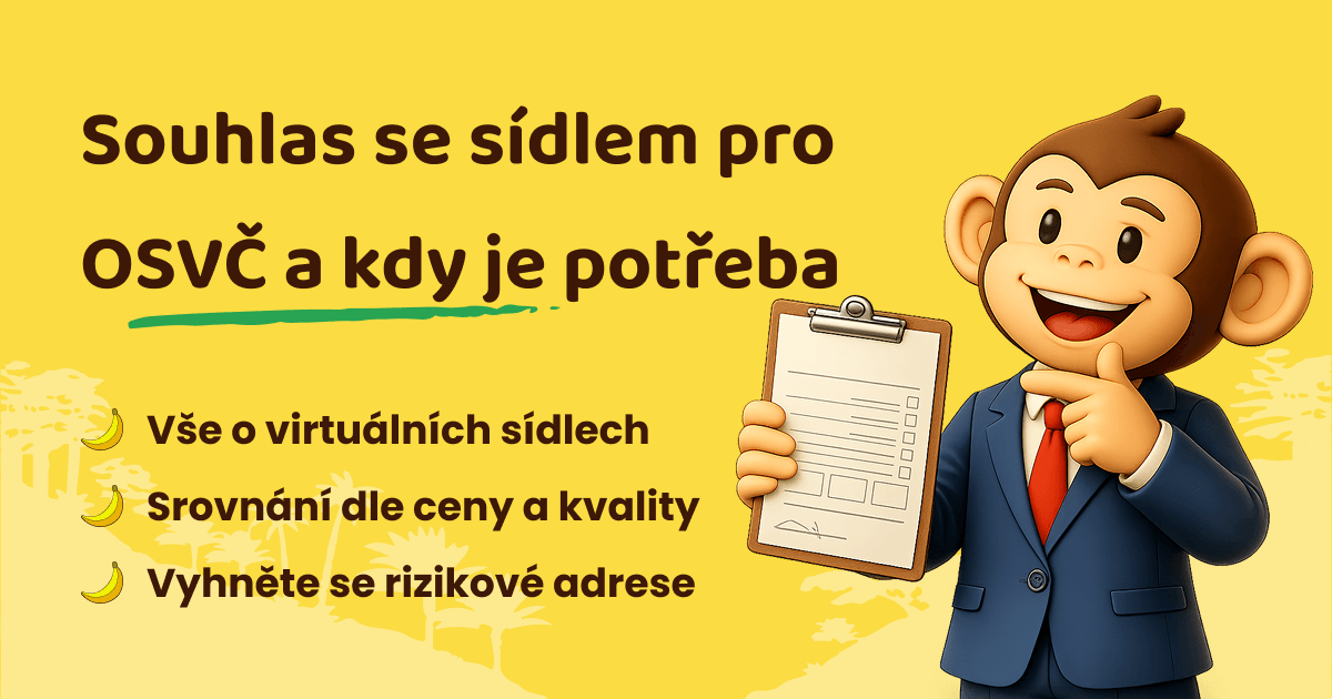 Souhlas s umístěním sídla osvč