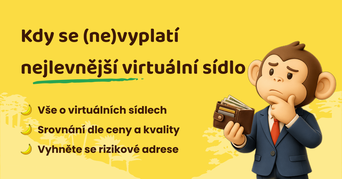 Nejlevnější virtuální sídlo