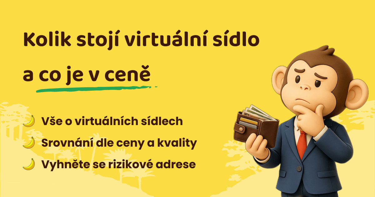Virtuální sídlo cena