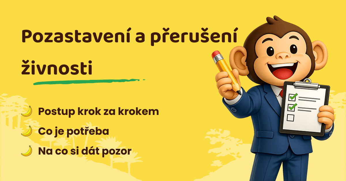 Pozastavení a přerušení živnosti